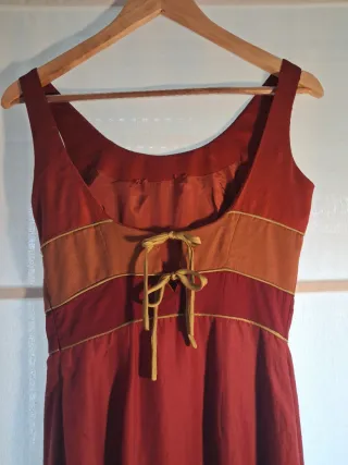 Vestido fiesta vintage años 90. CSR