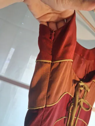 Vestido fiesta vintage años 90. CSR