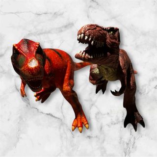 2 Dinosaurios Grandes Juguete