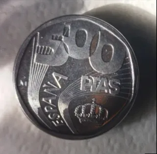 Moneda 500 Pesetas 1987 Prueba