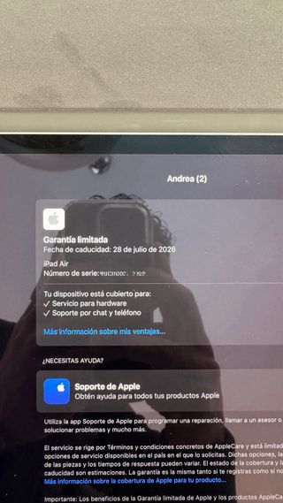 iPad Air 13 M3 256GB con garantía