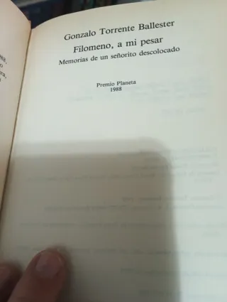 Filomeno, a Mi Pesar