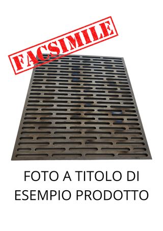 Griglia Ferro 25x26 cm Spessore 1,5 cm per Marcela