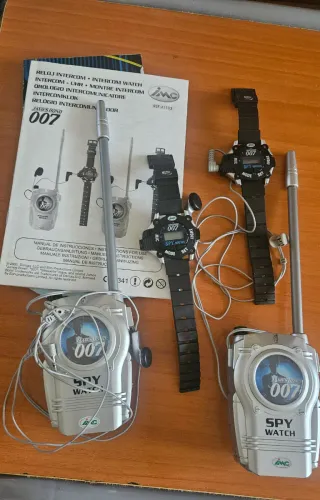 Walkie Talkie Reloj Intercom James Bond 007 IMC