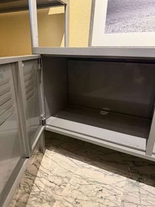 Taquilla Metálica Ikea Gris