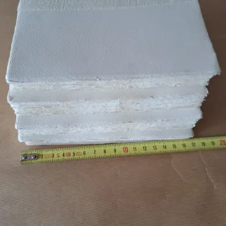 Papel artesanal cosido para libro