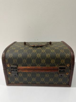 Cofre joyero vintage tapa curva