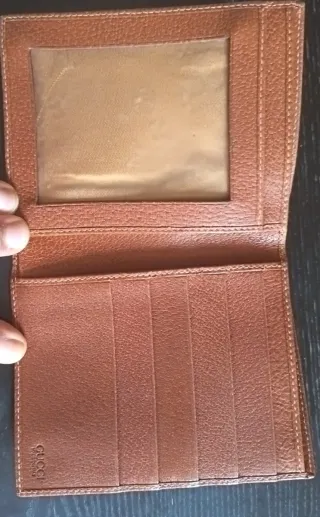 Portafoglio Gucci vintage marrone anni 90