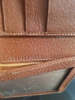 Portafoglio Gucci vintage marrone anni 90