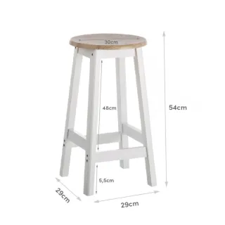 Mesa barra y 2 taburetes