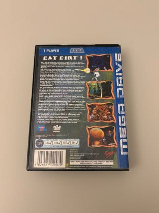 earth worm Jim sega mega drive eur