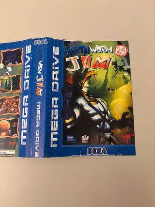 earth worm Jim sega mega drive eur