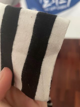 Zara Top Rayas Manga Larga