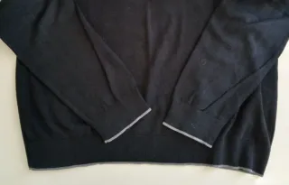 Maglioncino nero size L Sisley Uomo