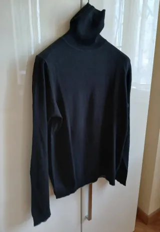 Maglioncino nero size L Sisley Uomo