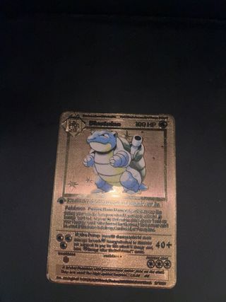 Carta Pokémon Gold