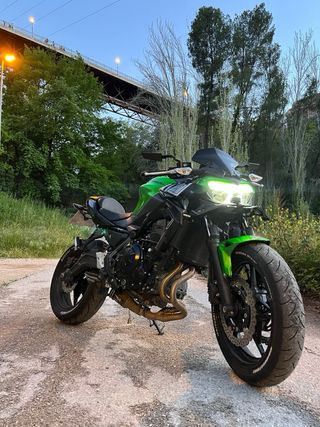 Escape Kawasaki Z650 no homologado