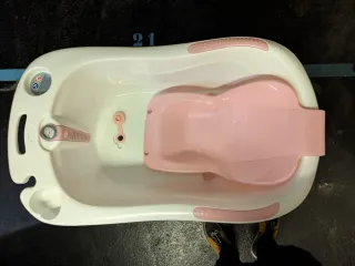 Bañera para bebé con soporte