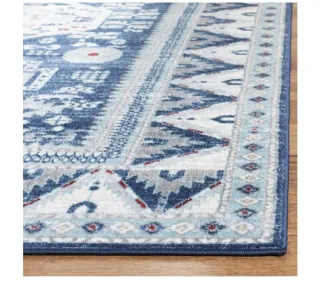 Alfombra Salavieh Beige/Gris Poliéster