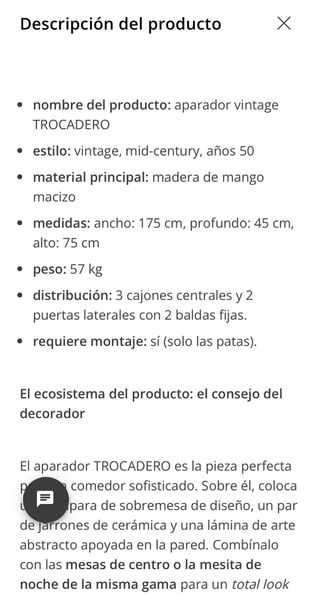 Aparador Madera Maison du Monde