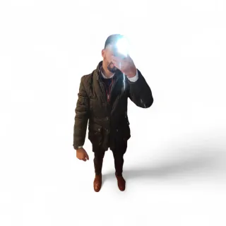 Chaqueta Álvaro Moreno acolchada negra