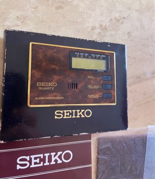 Reloj despertador Seiko 70s vintage oldmoney raro