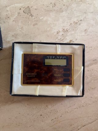 Reloj despertador Seiko 70s vintage oldmoney raro