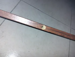 Set 2 mensole legno marrone