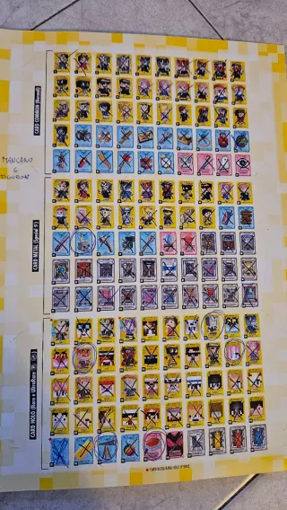 Album card Lyon quasi completo.. mancano 6 card