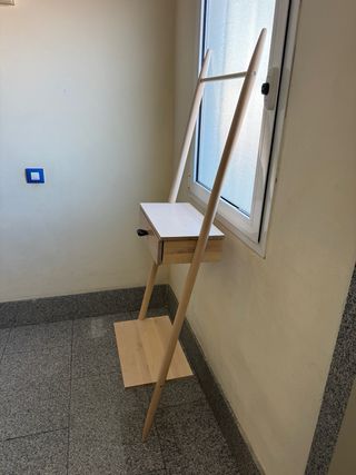 Estantería JOVITA madera abedul 50x167cm