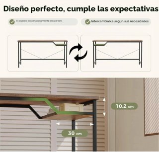 Escritorio MERICONIA para ordenador