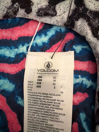 Traje de baño entero reversible VOLCOM XS