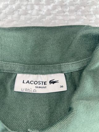 Polo Mujer Lacoste Verde