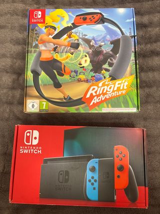Nintendo Switch + Ring Fit Adventure