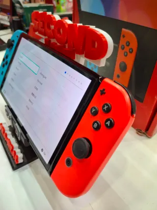 Nintendo Switch OLED Blu/Rosso
