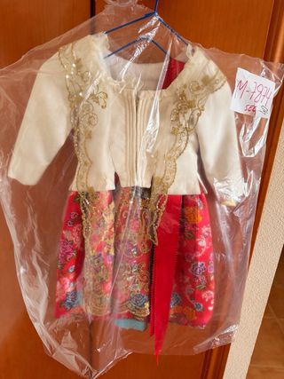 Traje de Fallera 1-2 años