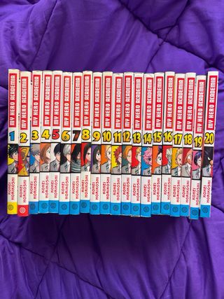 MANGAS DE MY HERO ACADEMIA (del 1 al 20)