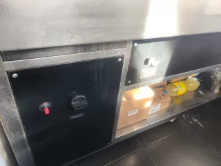 Plancha profesional de cocina