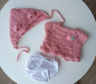 Conjunto Reborn Hecho a Mano T00