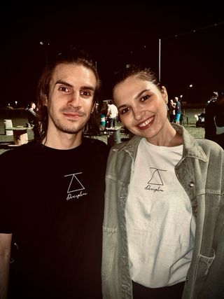 Black T-shirt DISCIPLINA