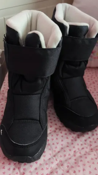 Botas nieve niño/a negras