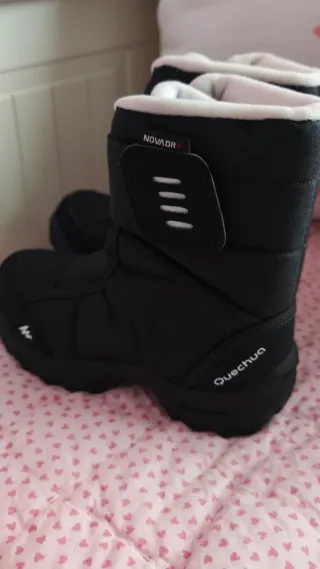 Botas nieve niño/a negras