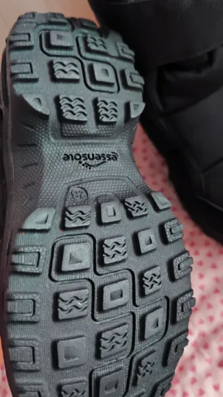 Botas nieve niño/a negras