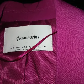 Chaleco Stradivarius Rosa