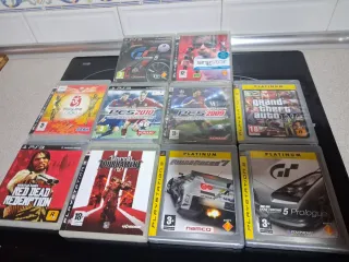 Lote Juegos PS3: Red Dead, Gran Turismo, PES