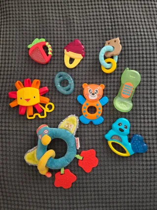 Set 9 giochi dentizione neonati