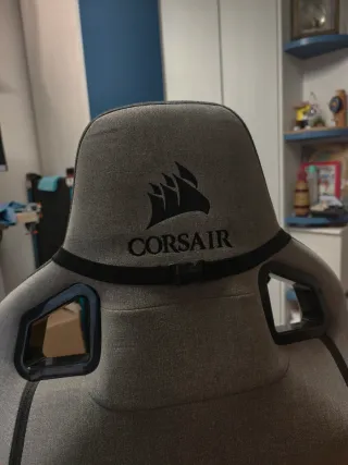 Silla Gaming Corsair T3 Rush Gris
