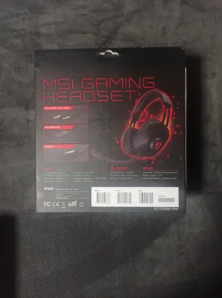 Auriculares PC Gaming MSI Nuevos