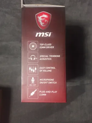 Auriculares PC Gaming MSI Nuevos