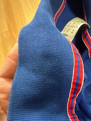 Polo Adidas Manchester United Blu/Rosso Uomo